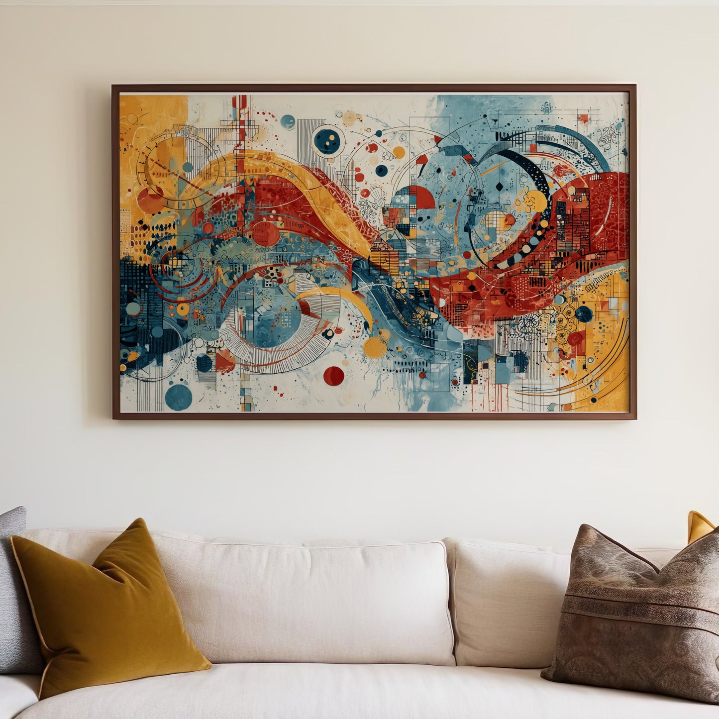 Abstract Geometric Dynamic Artwork Colorful Wall Art product type
Abstract
Geometric
Modern
Contemporary
Wall Art
Painting
Print
Colorful
Blue
Red
Yellow
Dynamic
Circles
Lines
Shapes
Artistic
Decor
Home Decor
Vibrant
Gallery