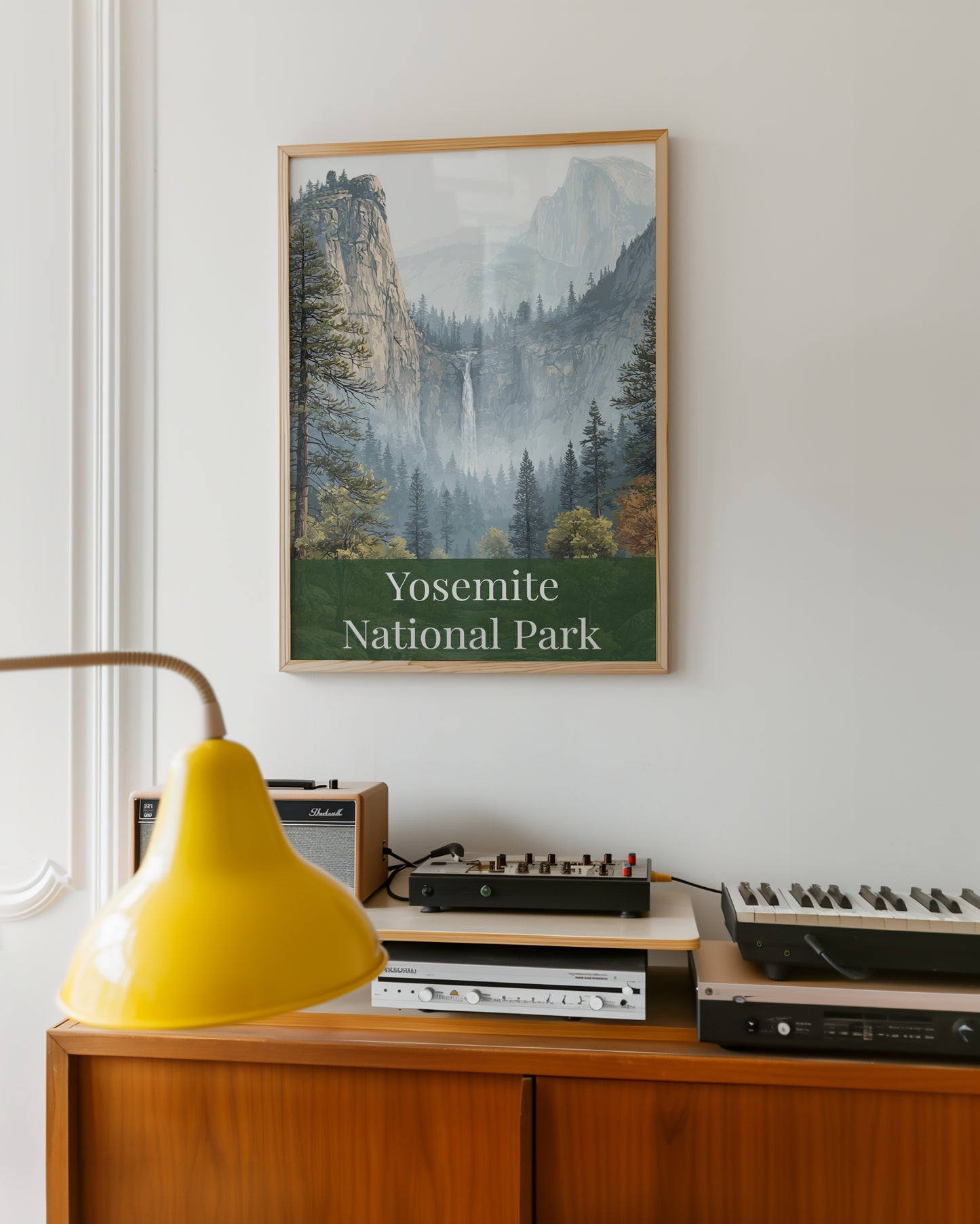 Yosemite National Park landscape wall art print