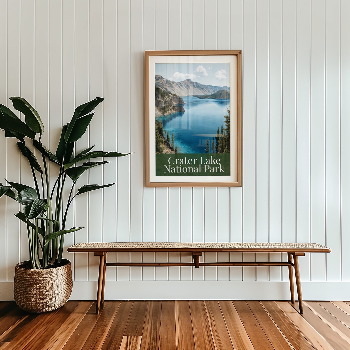 Crater Lake National Park Art Print for Home Decor