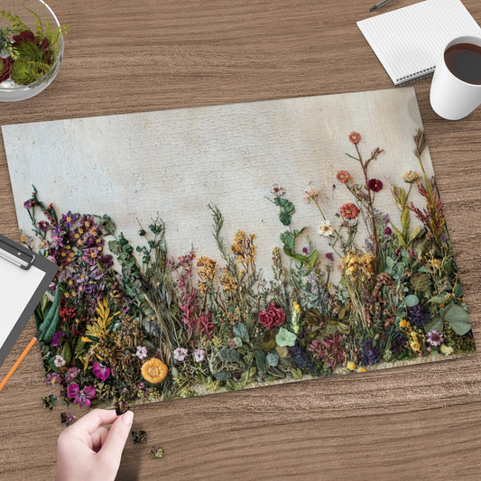 Botanical Wildflower Jigsaw Puzzle