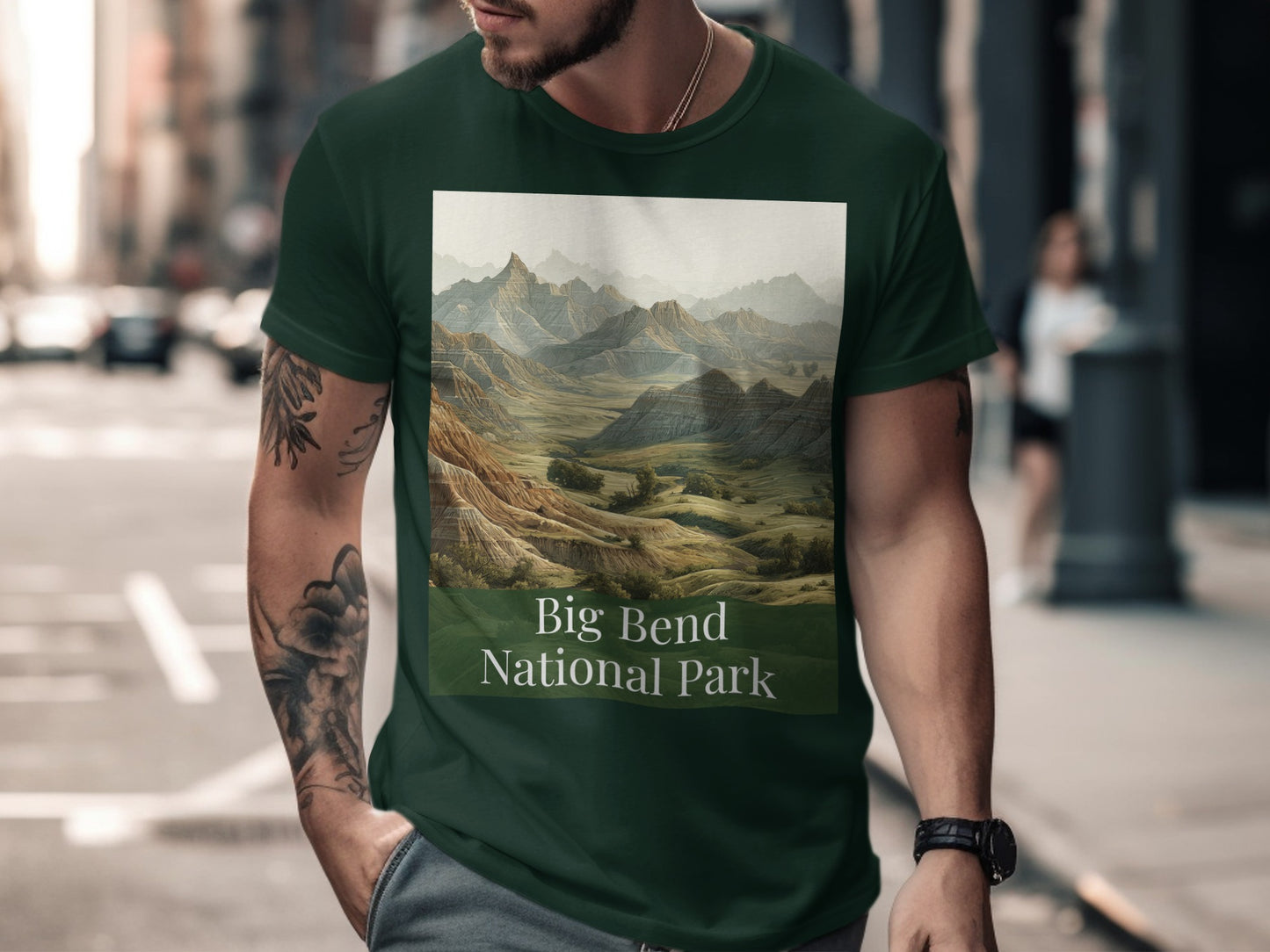 Big Bend National Park Scenic Landscape T-Shirt