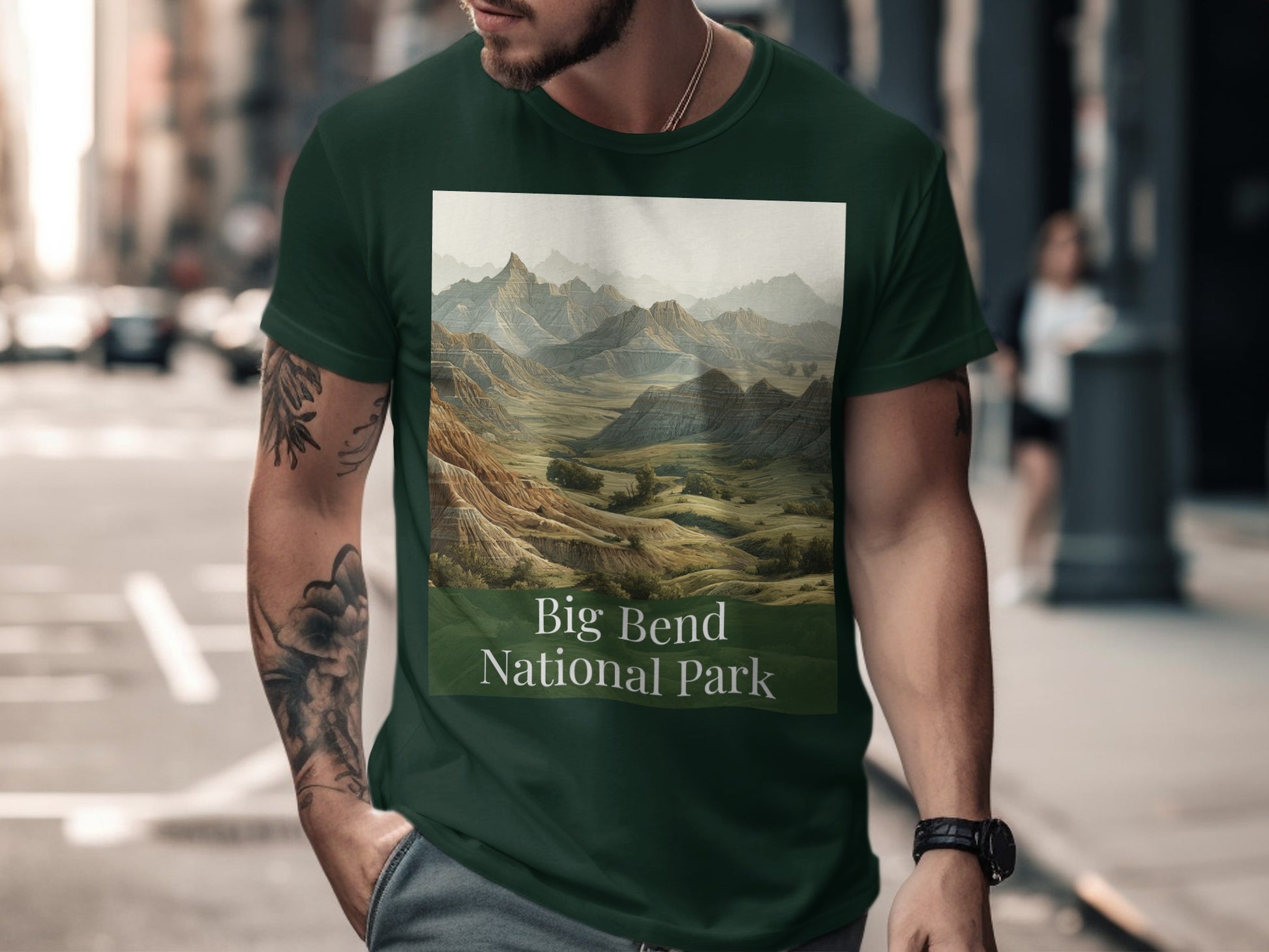 Big Bend National Park Scenic Landscape T-Shirt