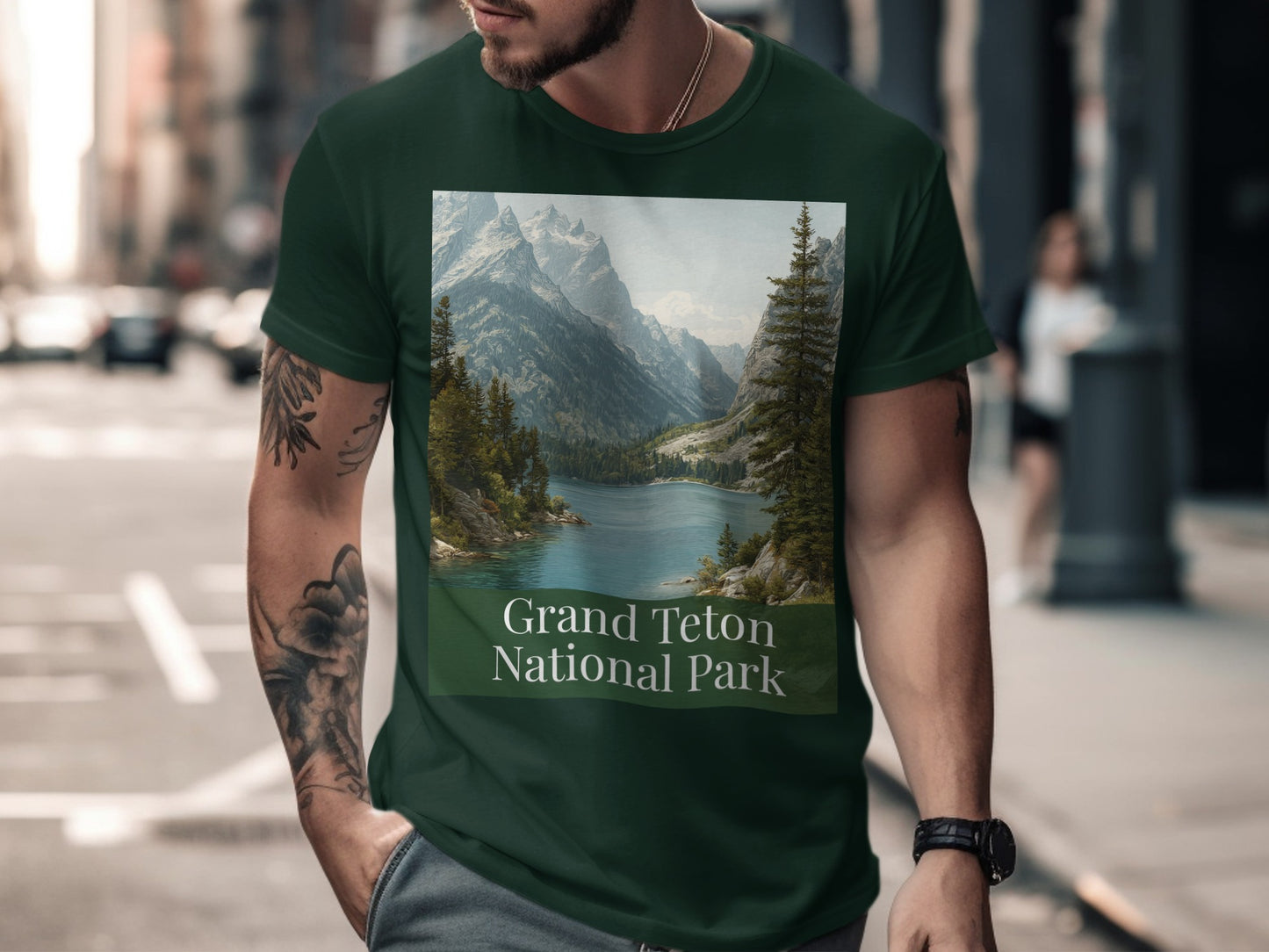 Stunning Grand Teton National Park Graphic Shirt