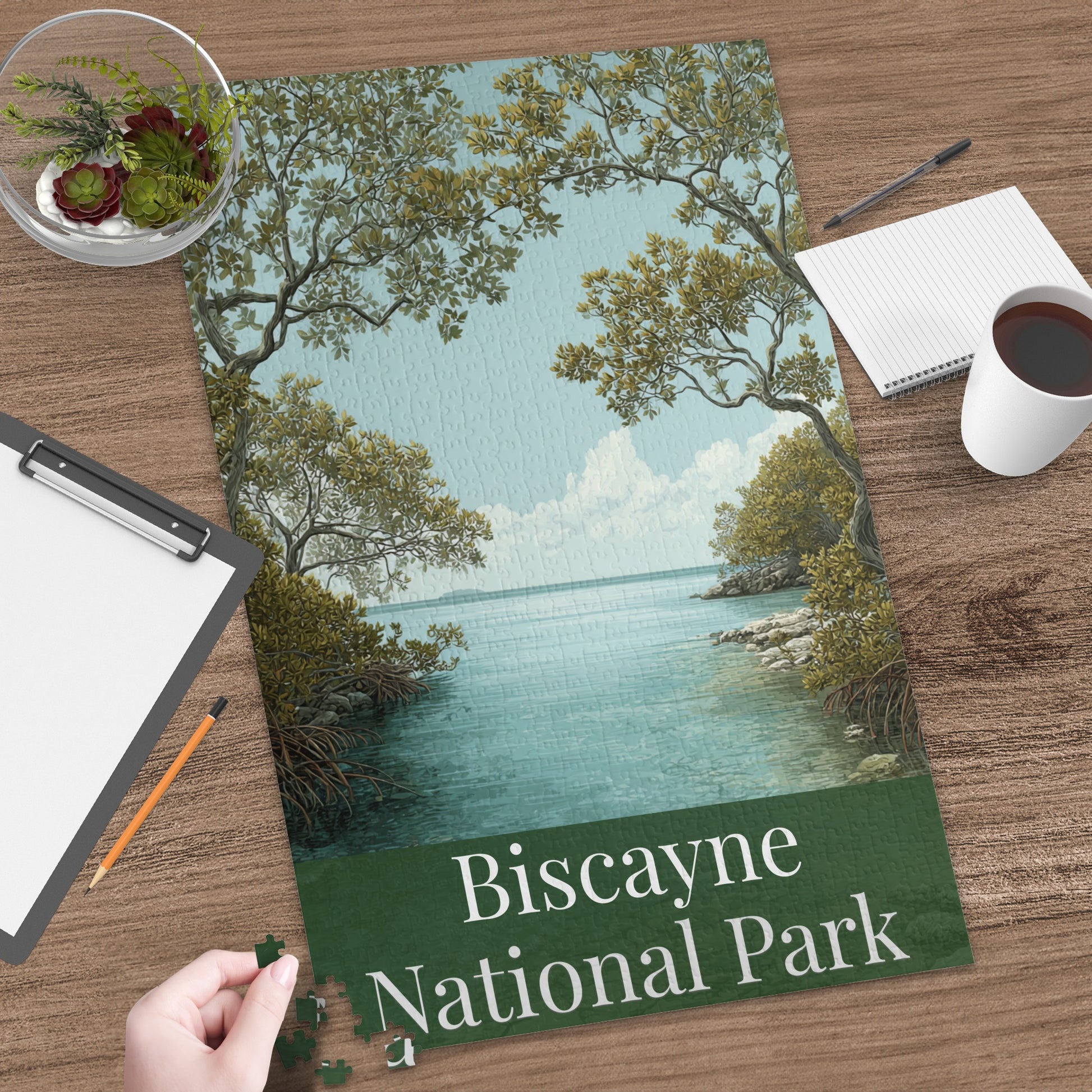 Biscayne National Park Puzzle 1000 Pieces Relaxing Artwork