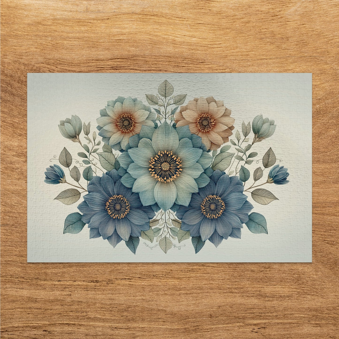 Rustic Blossoms Floral Print for Home Decor