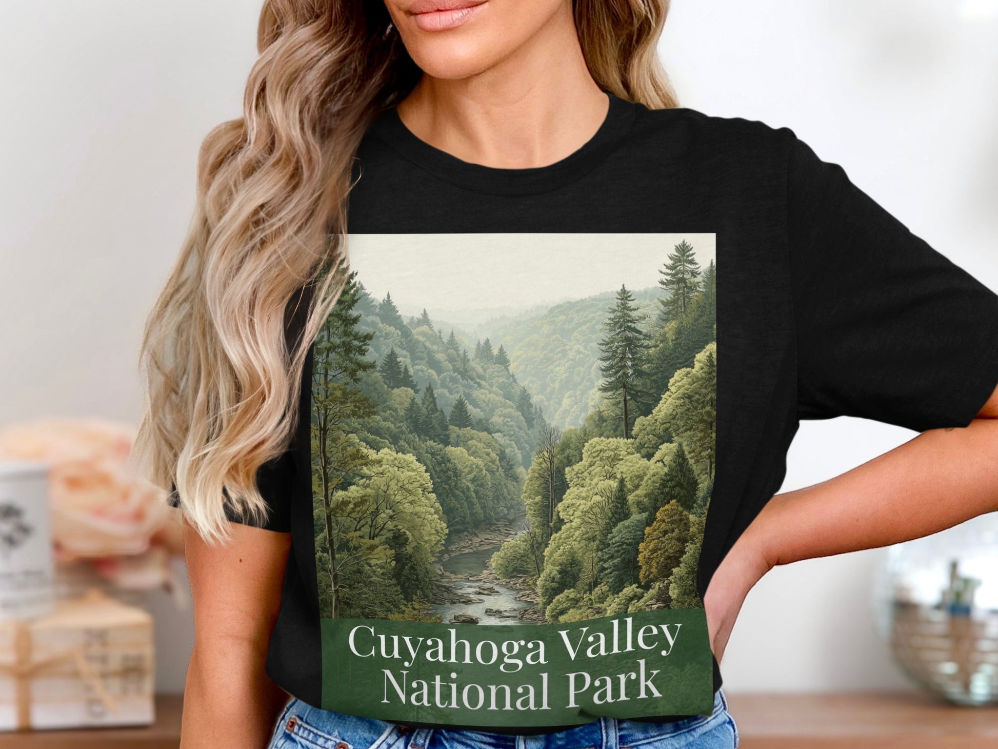 Cuyahoga Valley National Park Scenic Print T-Shirt