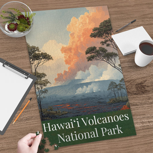 Hawaii Volcanoes National Park Jigsaw Puzzle