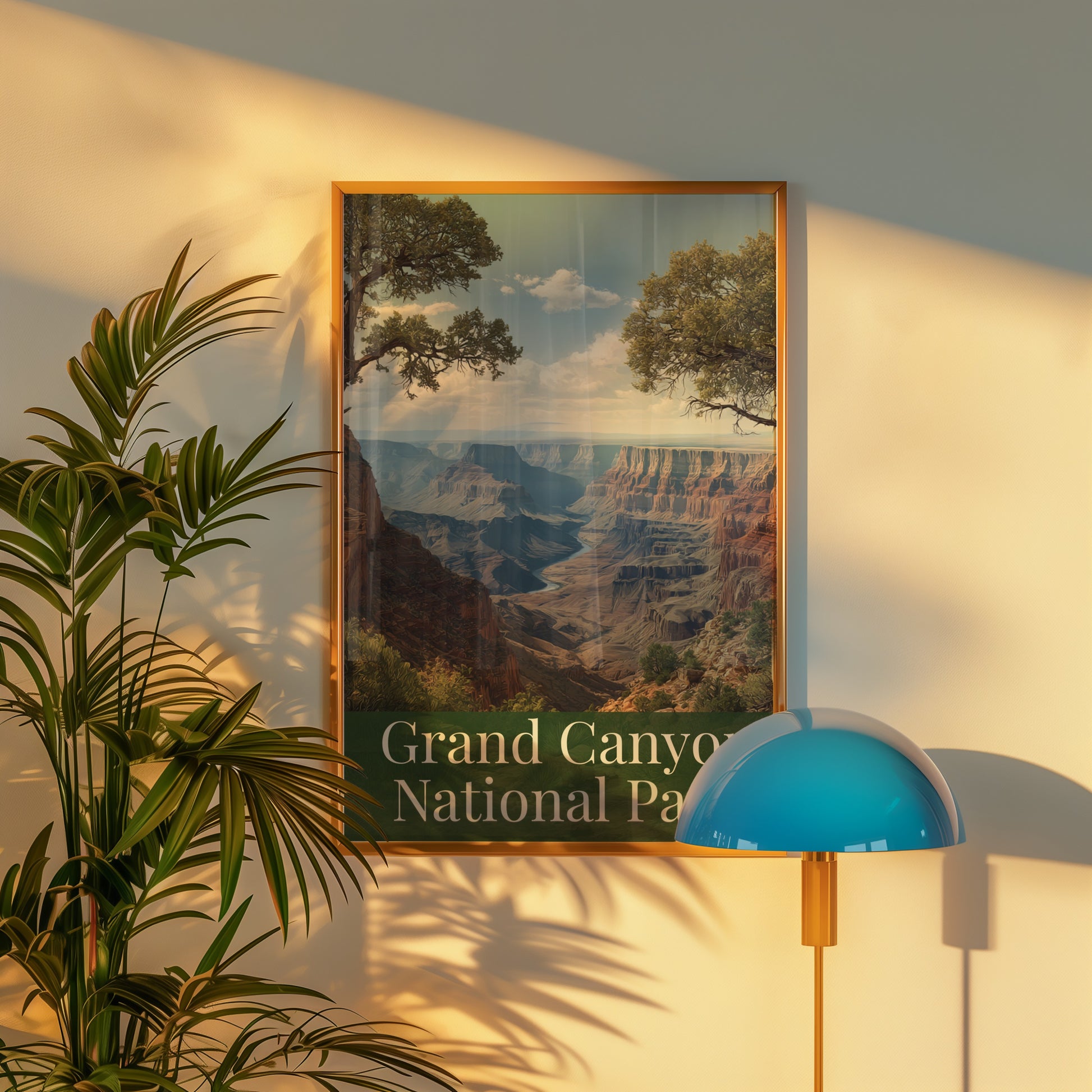 Grand Canyon National Park Scenic Framed Poster