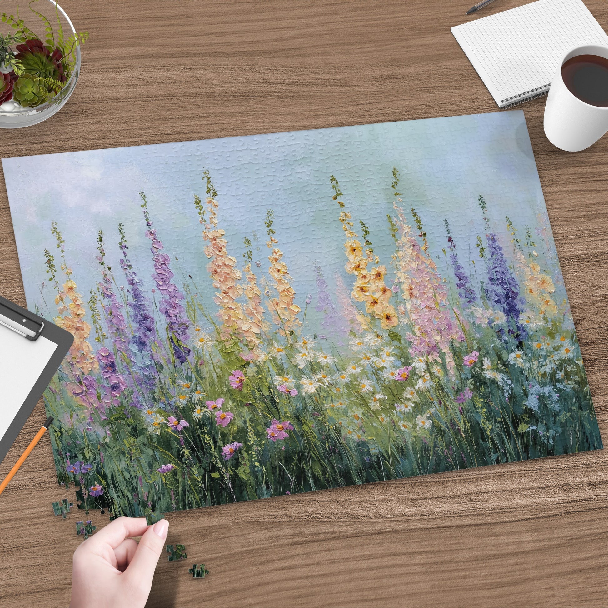Impressionist Wildflower Meadow Artistic Painting product type