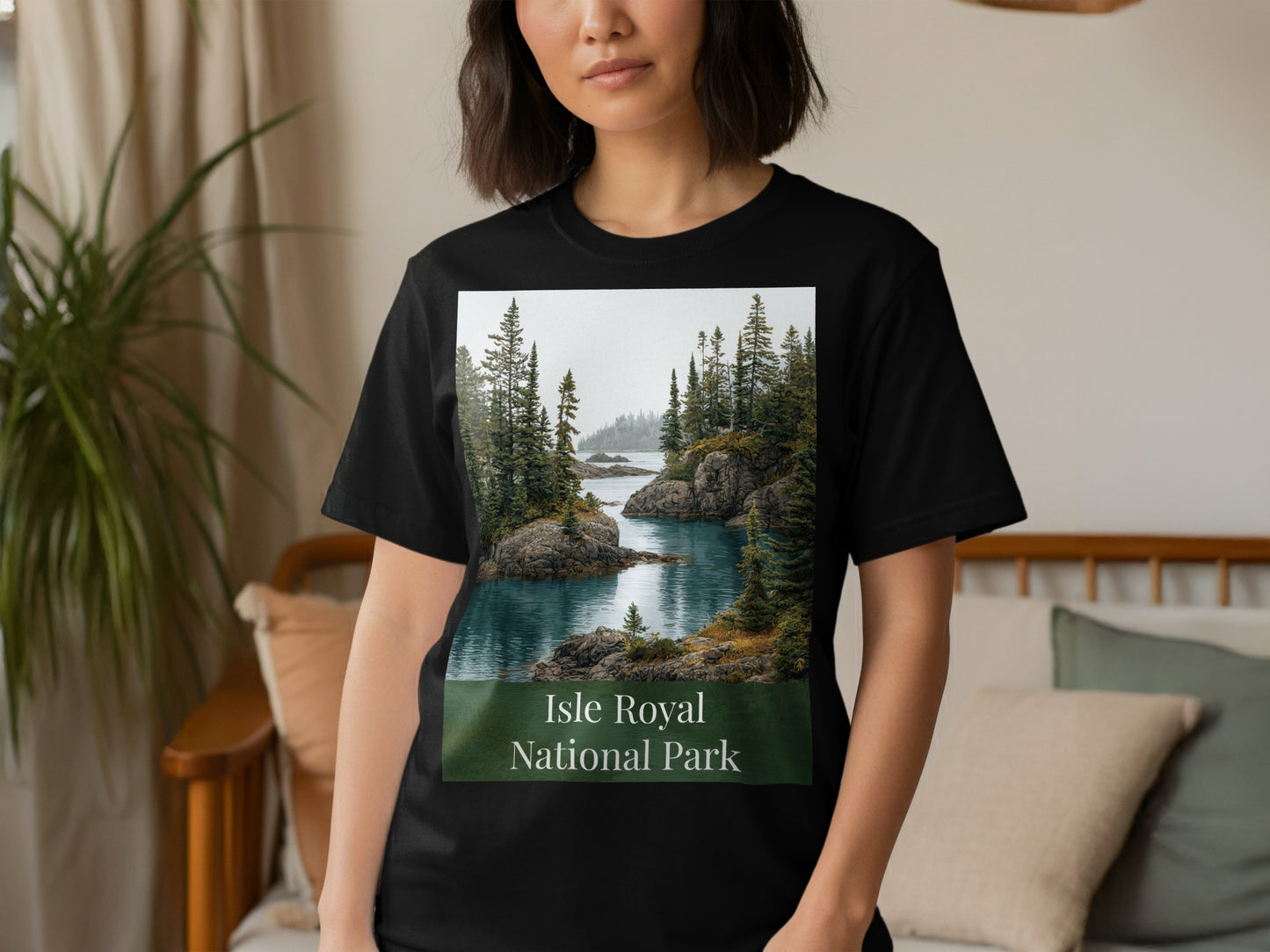Isle Royal National Park Scenic T-shirt