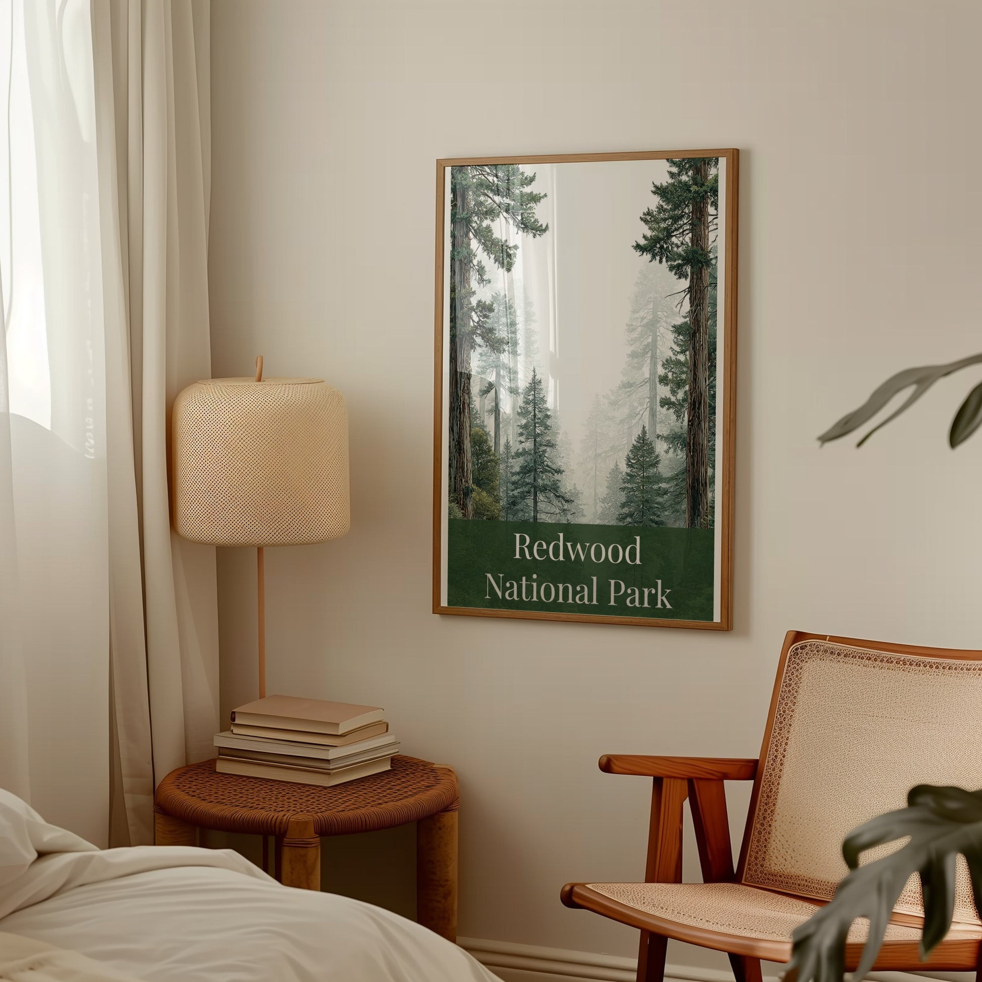 Redwood National Park Framed Wall Art
