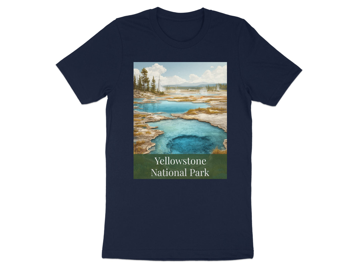Yellowstone National Park Scenic T-shirt