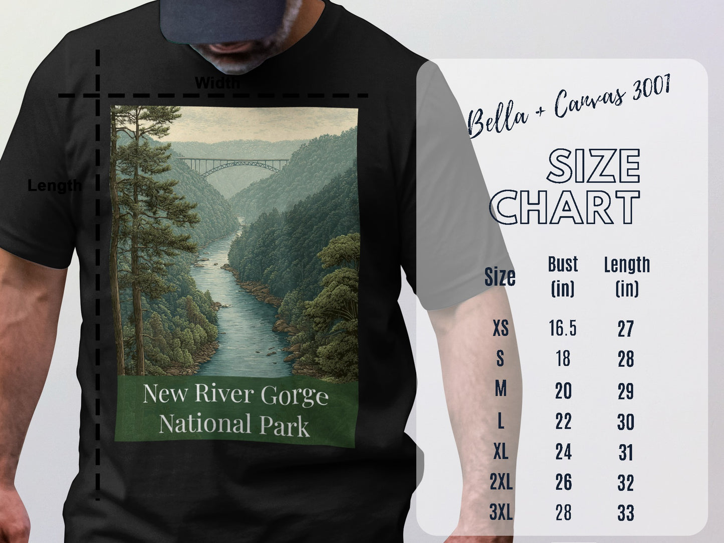 New River Gorge National Park Graphic Tee