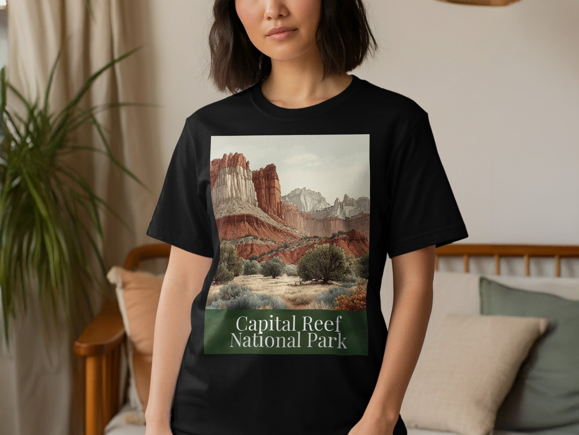 Capital Reef National Park Scenic Artwork Shirt