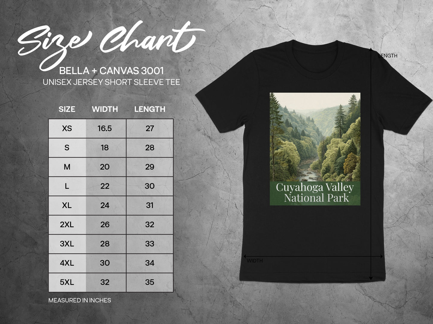 Cuyahoga Valley National Park Unisex Jersey T-Shirt