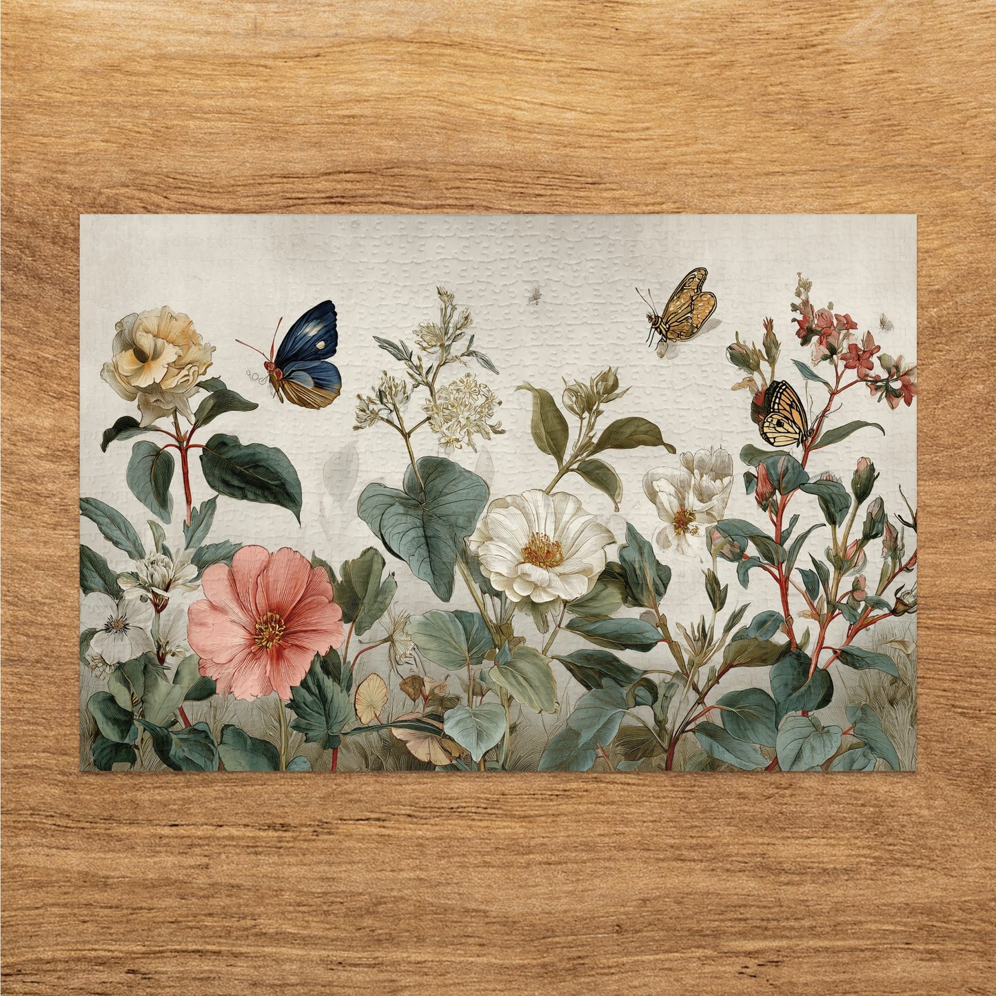 Elegant Botanical Floral Butterfly Illustration product type