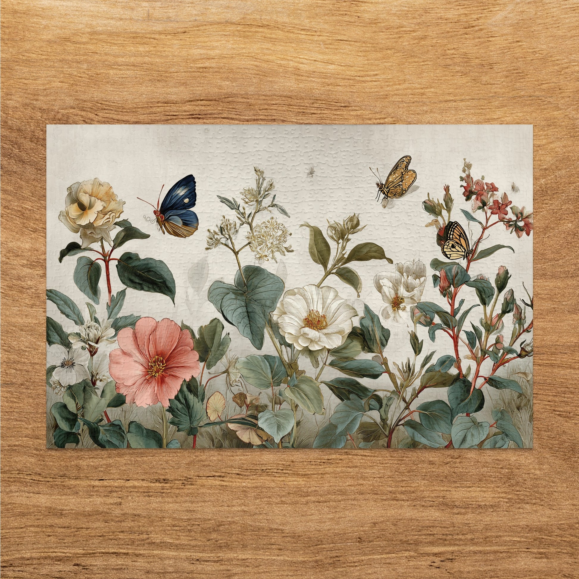 Elegant Botanical Floral Butterfly Illustration product type