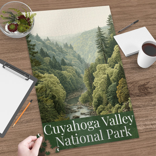 Cuyahoga Valley National Park Puzzle for Nature Lovers