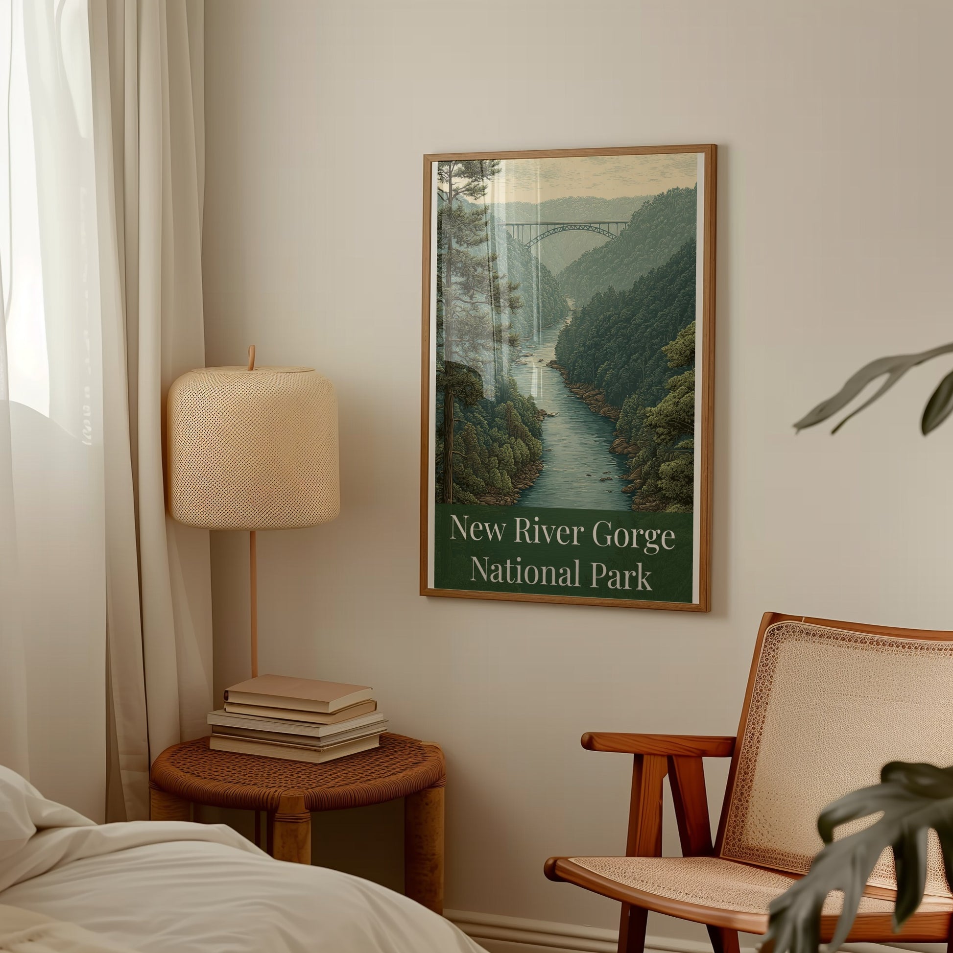 New River Gorge National Park Wall Art Poster