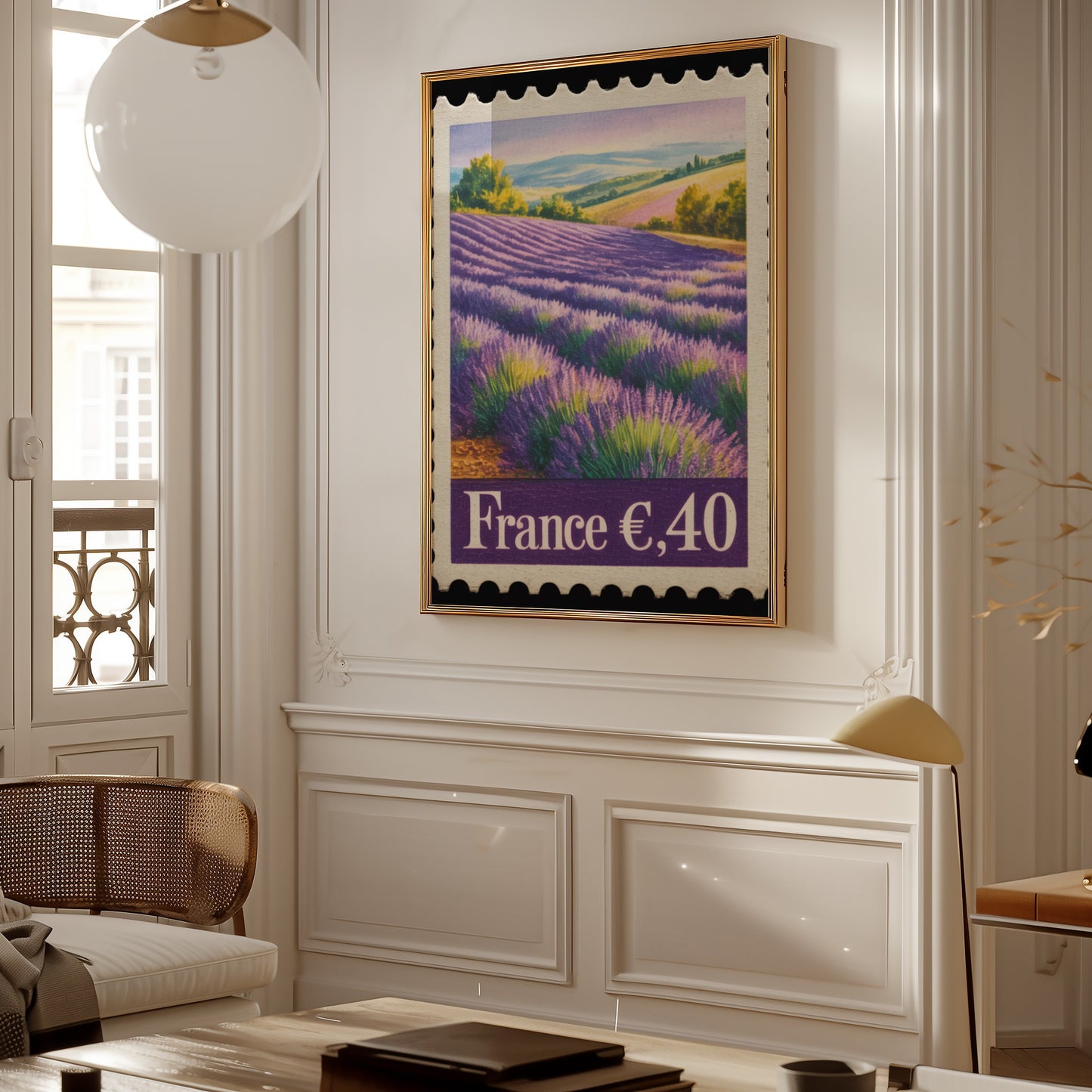 France Lavender Fields Artwork Wall Decor