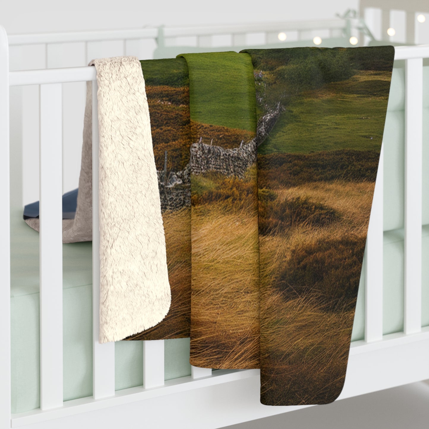 Decorative Sherpa Blanket 60x80 | Plush Throw Blanket | Housewarming Gift