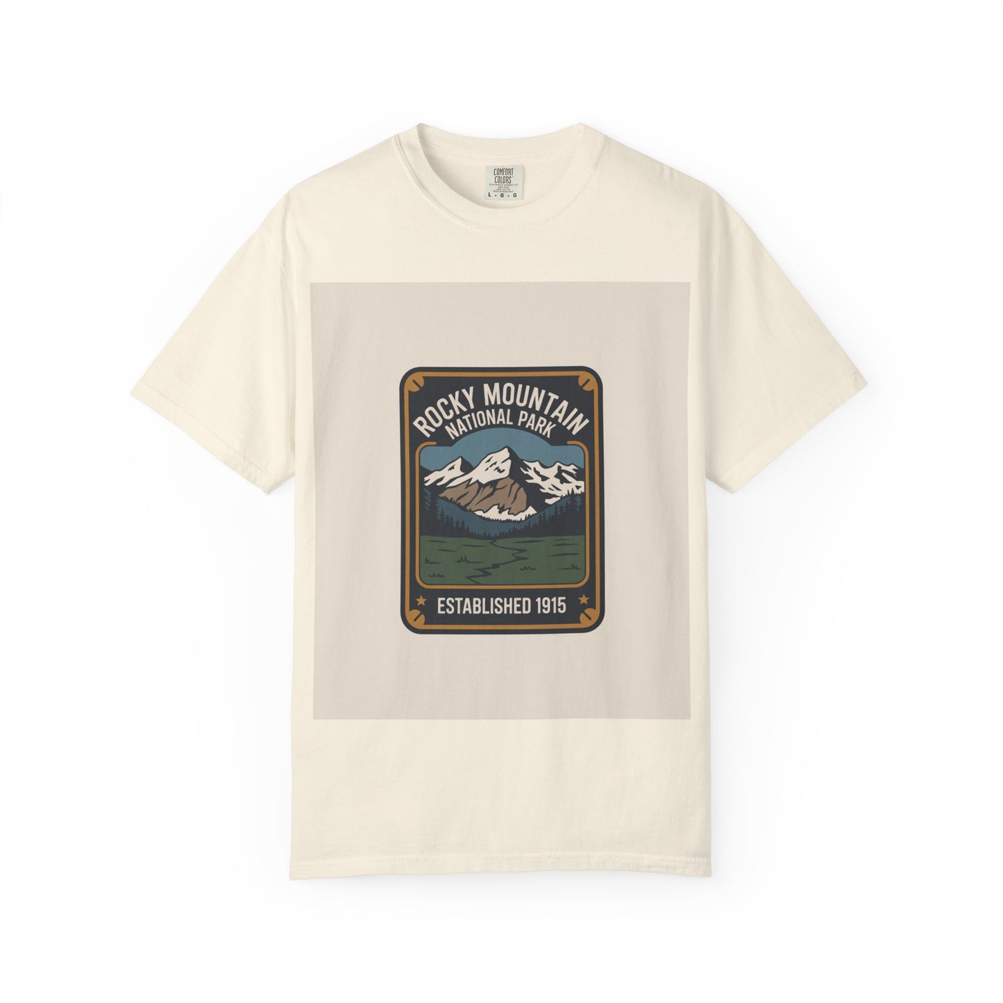 Rocky Mountain National Park Graphic T-Shirt | Colorado Retro Tee