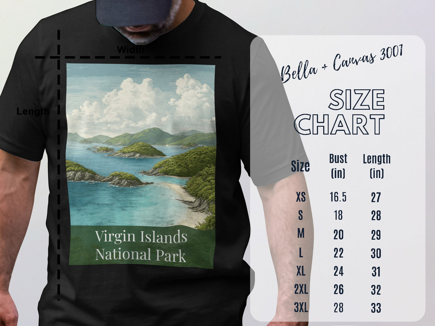 Virgin Islands National Park Graphic T-Shirt