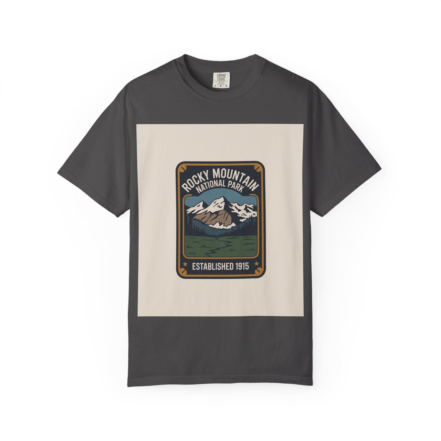 Rocky Mountain National Park Graphic T-Shirt | Colorado Retro Tee