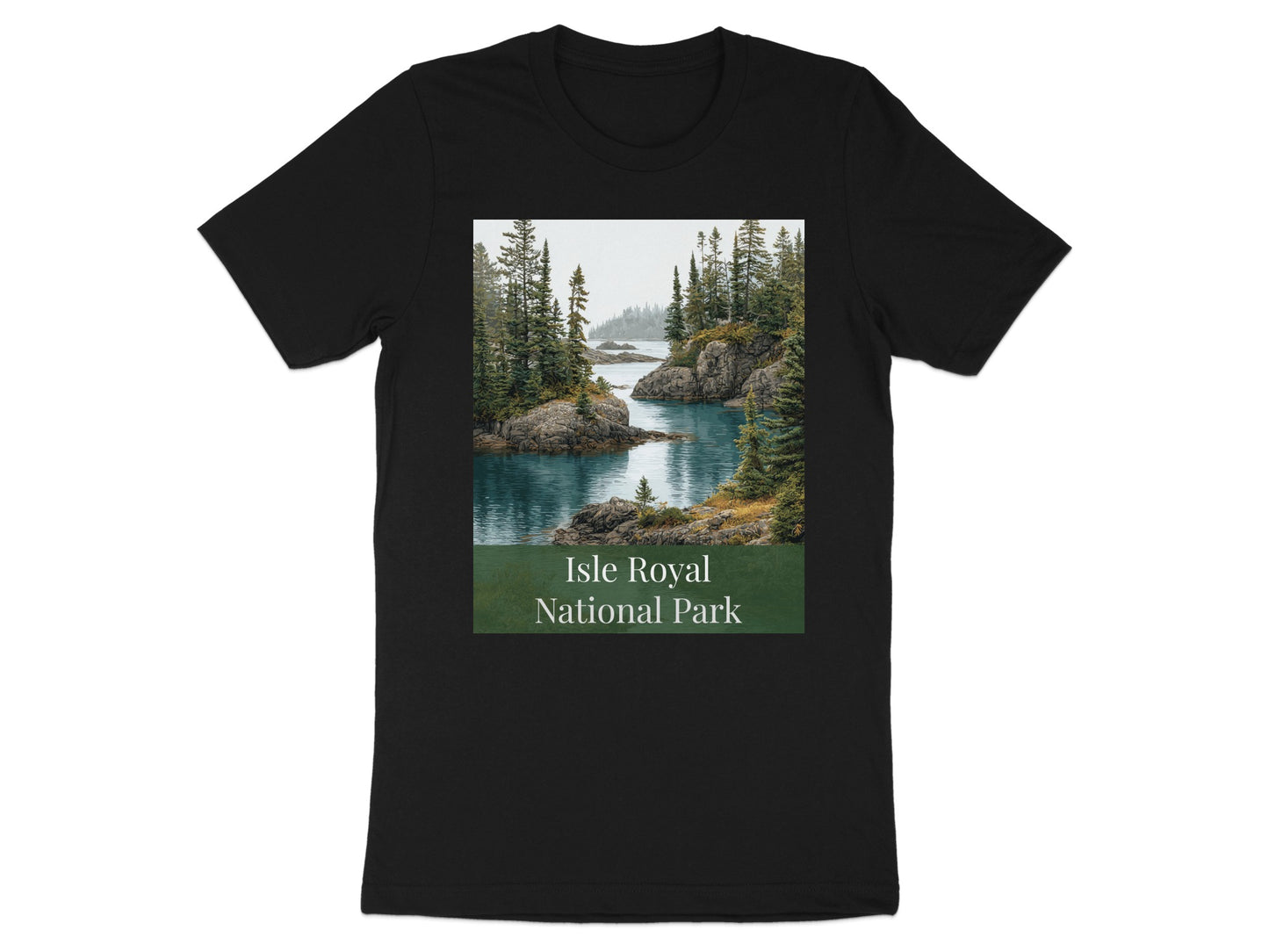 Isle Royal National Park Scenic T-shirt