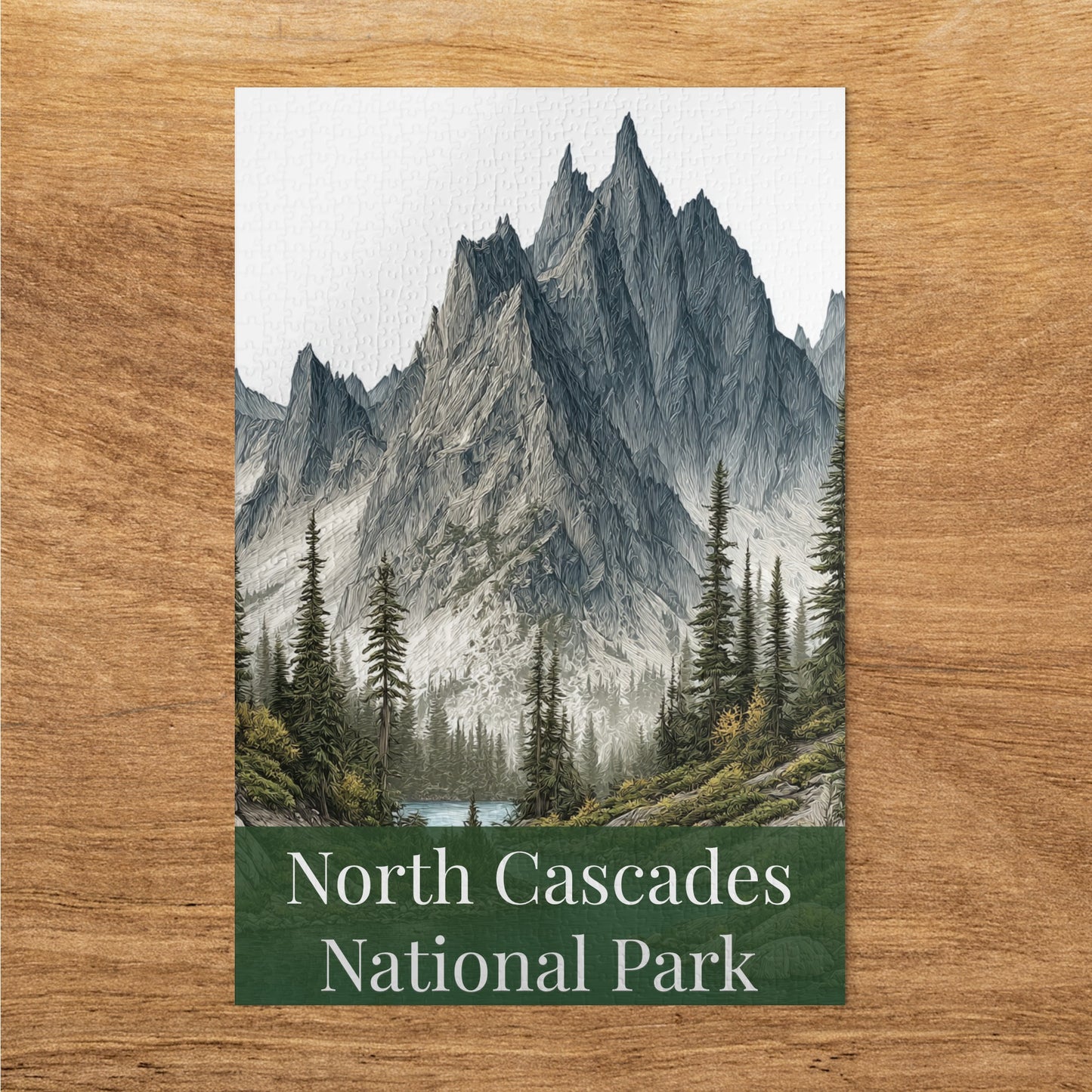 North Cascades National Park Scenic Puzzle