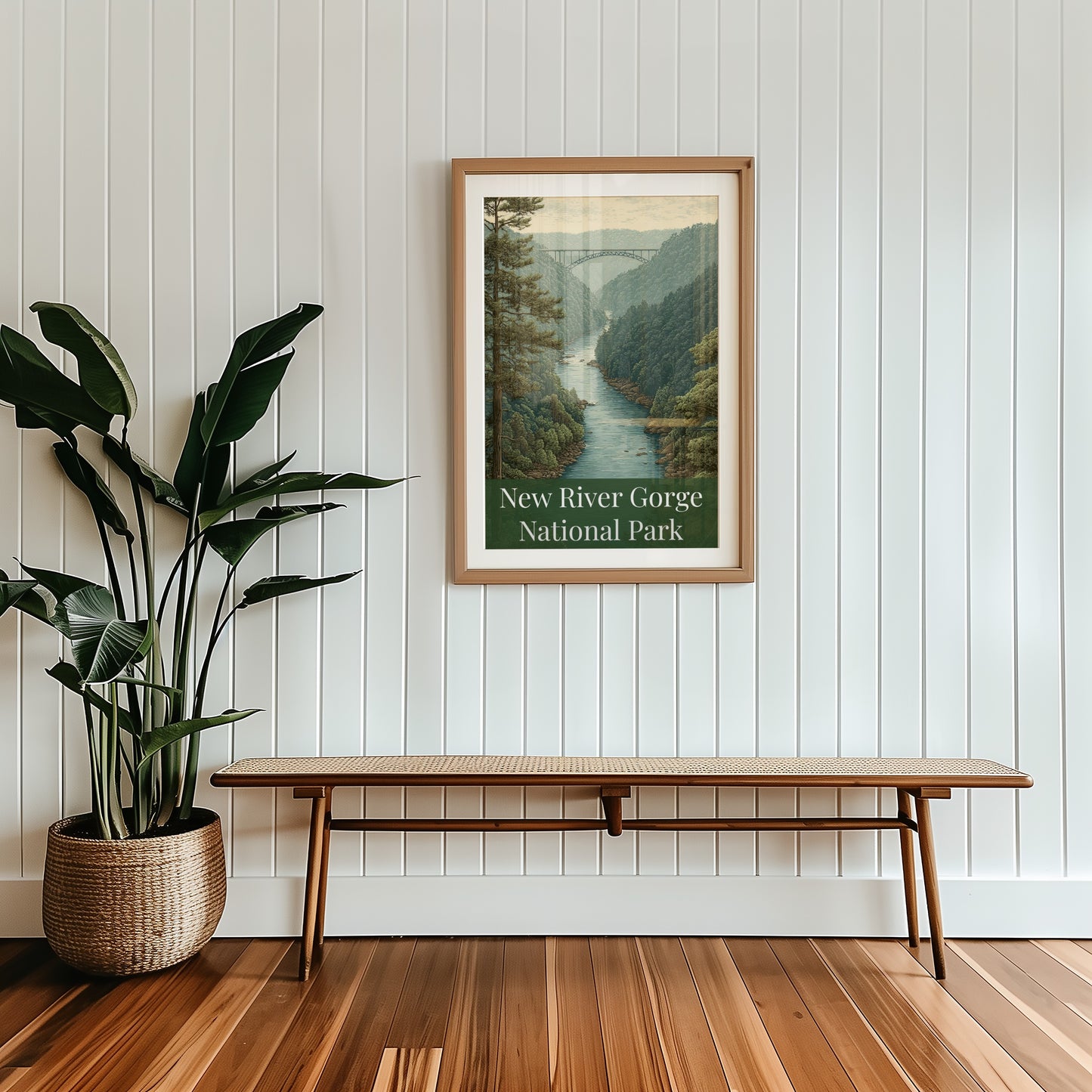 New River Gorge National Park Poster Artwork Print