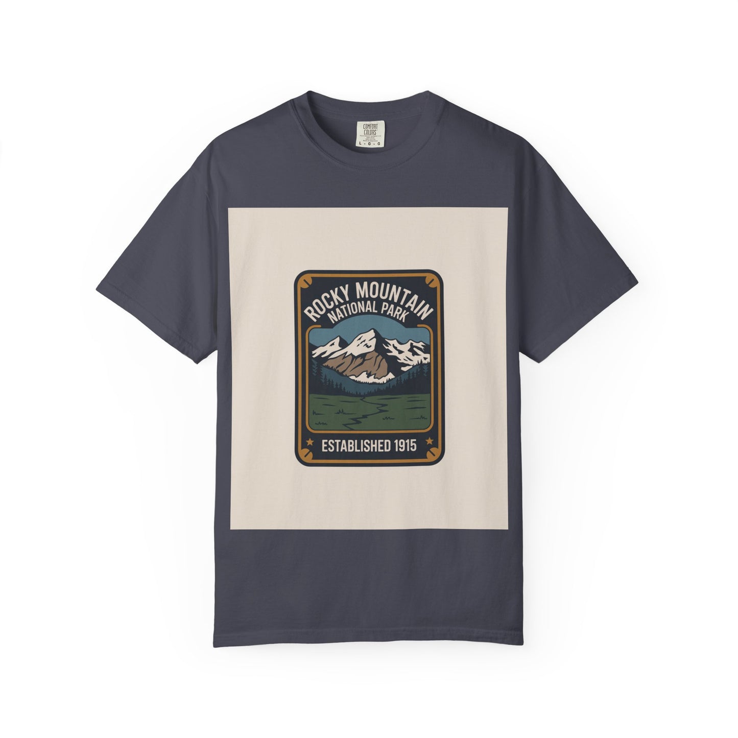 Rocky Mountain National Park Graphic T-Shirt | Colorado Retro Tee