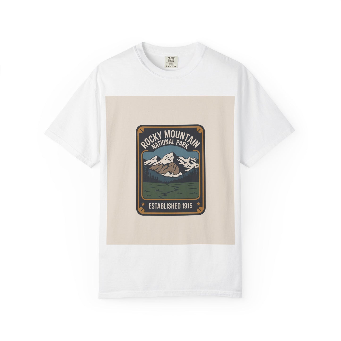 Rocky Mountain National Park Graphic T-Shirt | Colorado Retro Tee