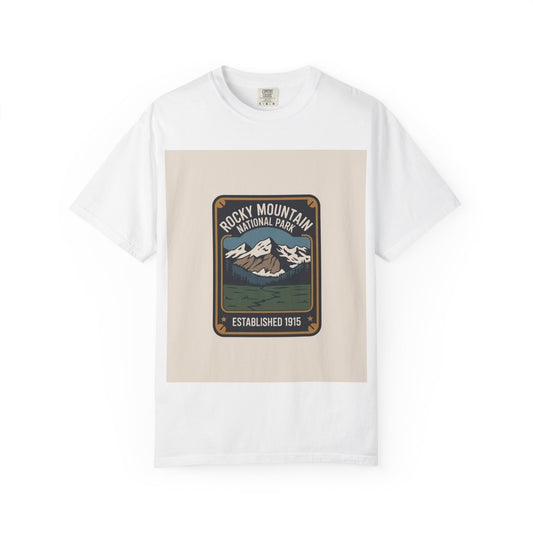 Rocky Mountain National Park Graphic T-Shirt | Colorado Retro Tee