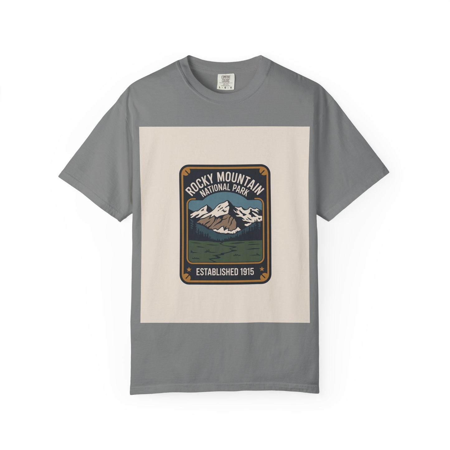 Rocky Mountain National Park Graphic T-Shirt | Colorado Retro Tee