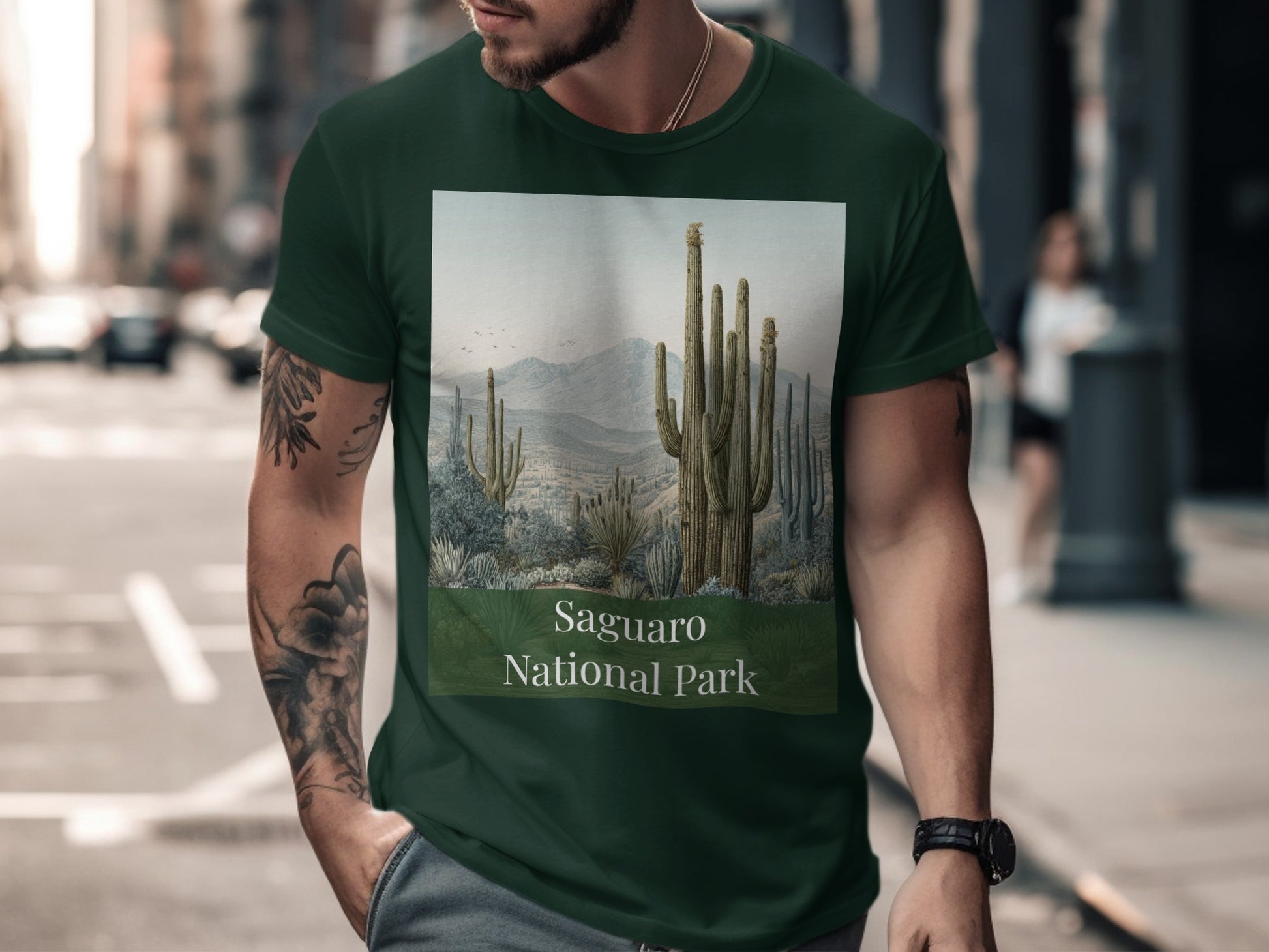 Saguaro National Park Nature Graphic T-shirt