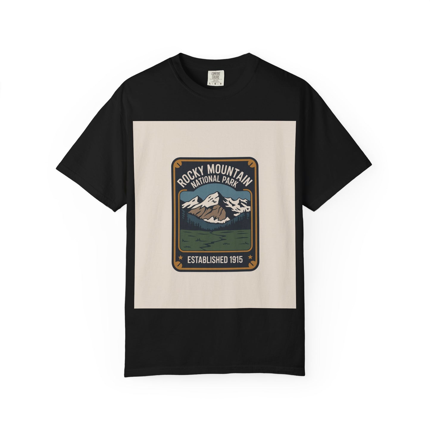 Rocky Mountain National Park Graphic T-Shirt | Colorado Retro Tee