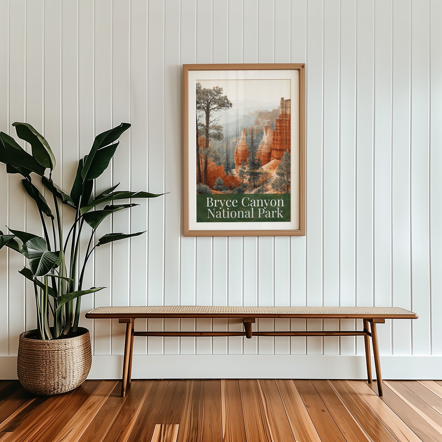 Bryce Canyon National Park Framed Poster Art Print