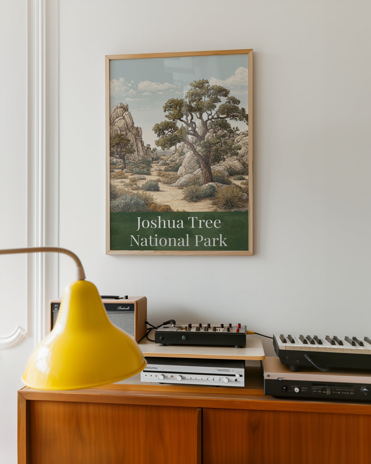 Joshua Tree National Park Framed Poster Artwork