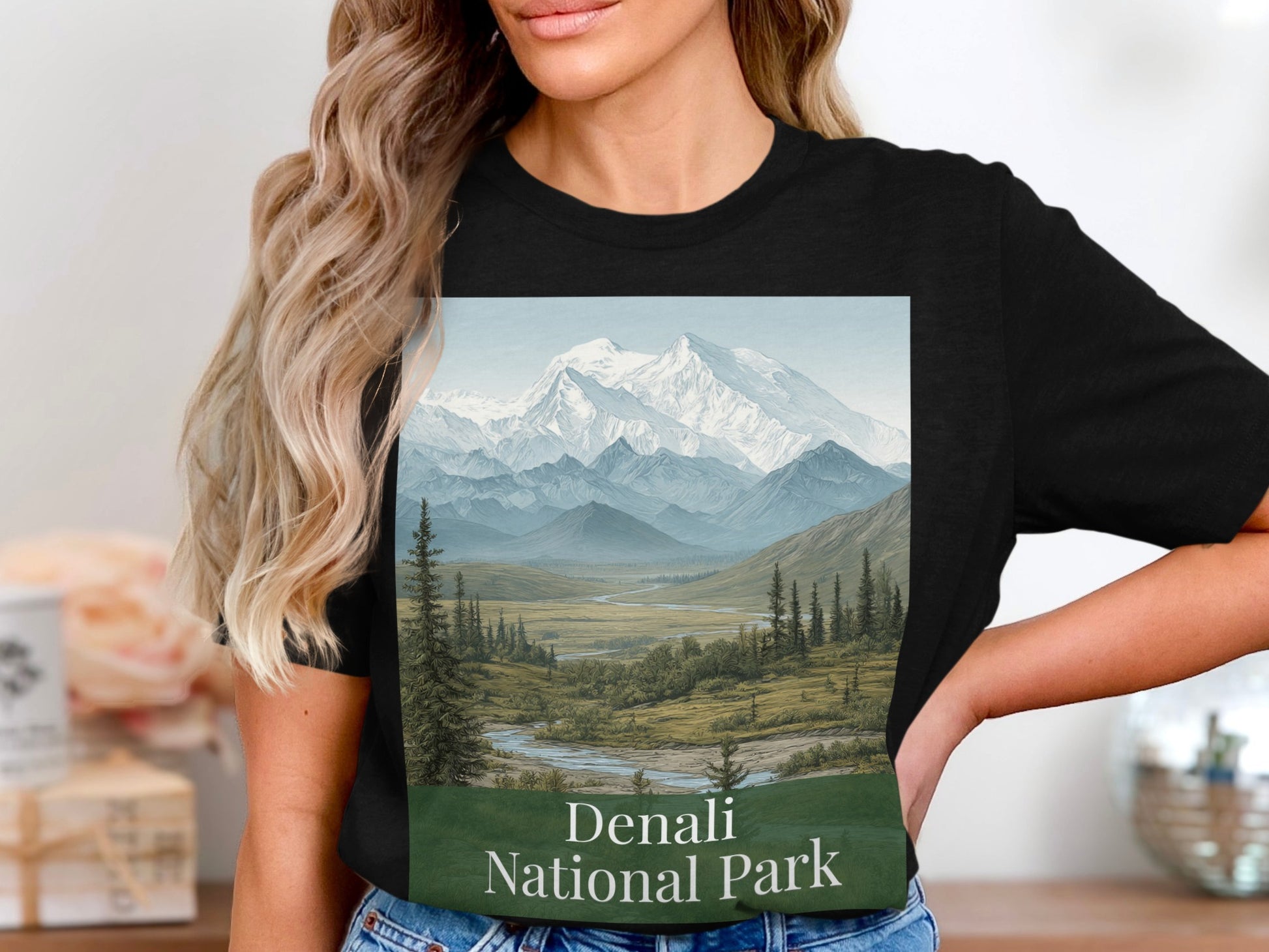Denali National Park Graphic Tee for Nature Lovers
