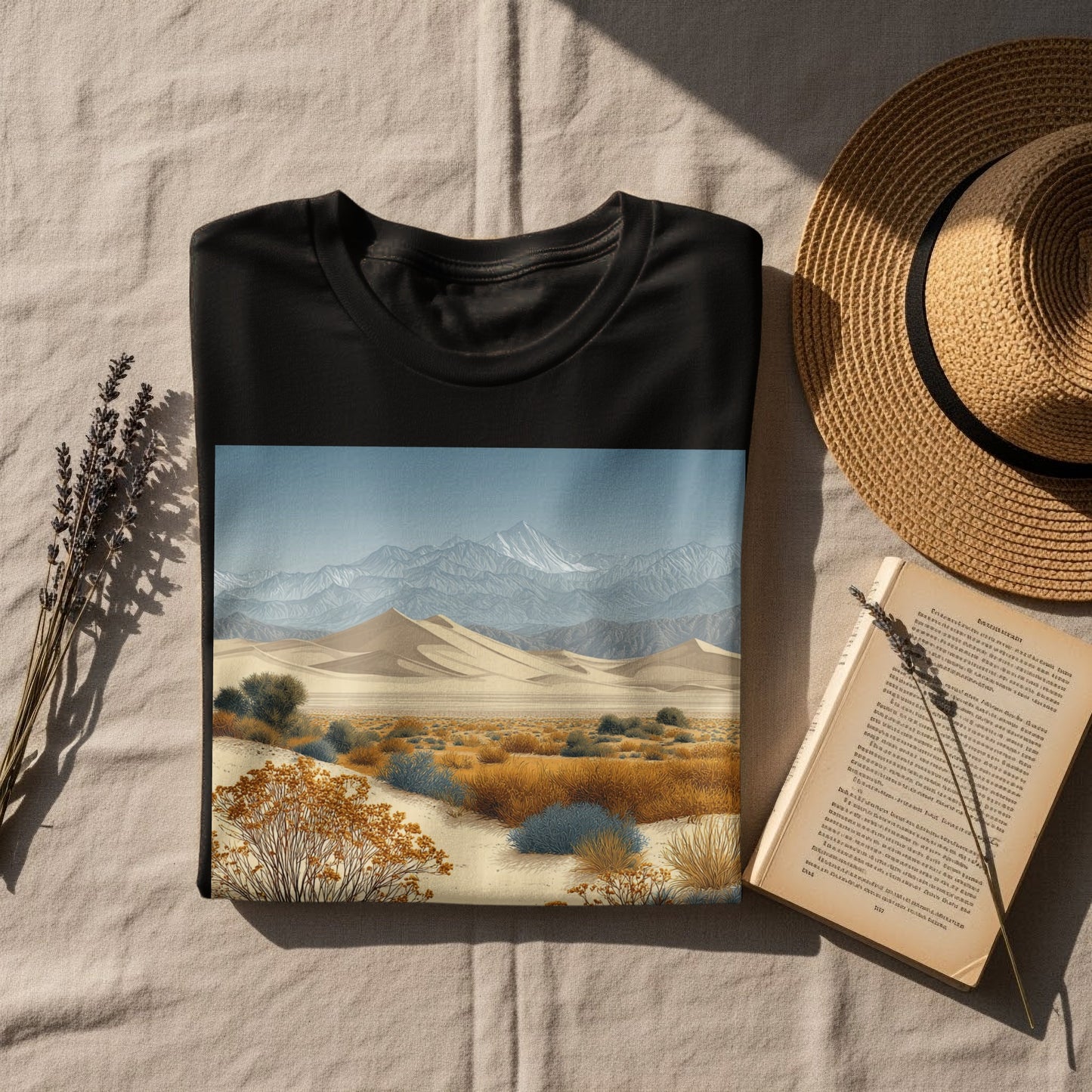 Desert Landscape Graphic Tee for Everyday Wear