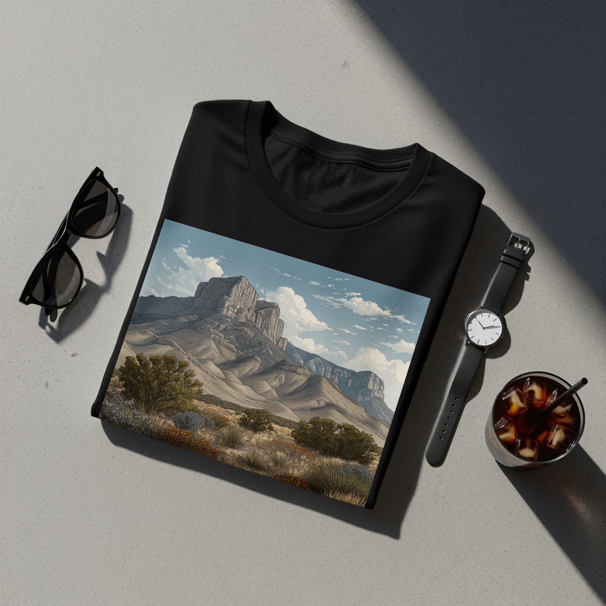 Stunning Landscape Art on Fashionable Apparel Product