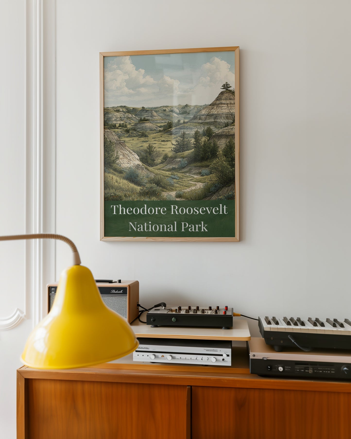 Theodore Roosevelt National Park framed artwork