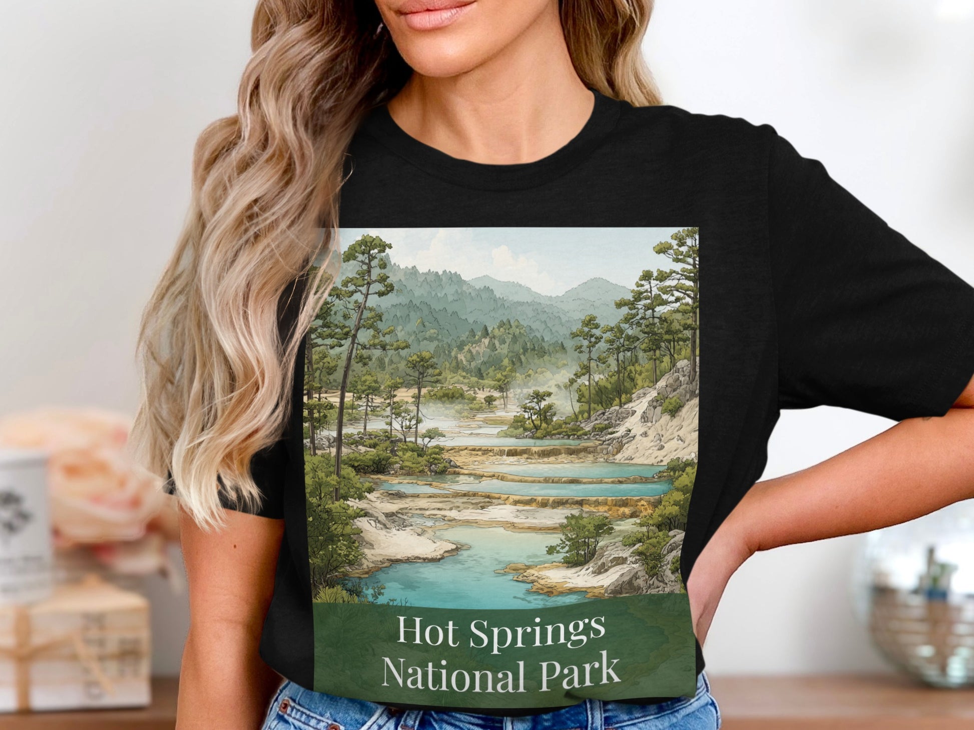 Hot Springs National Park Graphic Tee