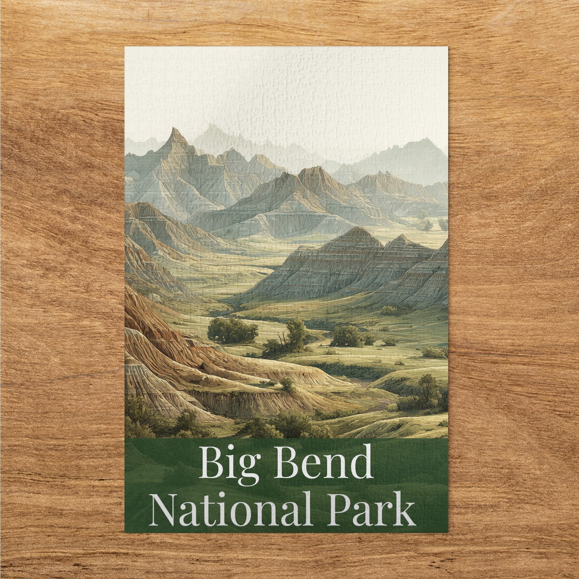 Big Bend National Park Scenic Landscape Puzzle