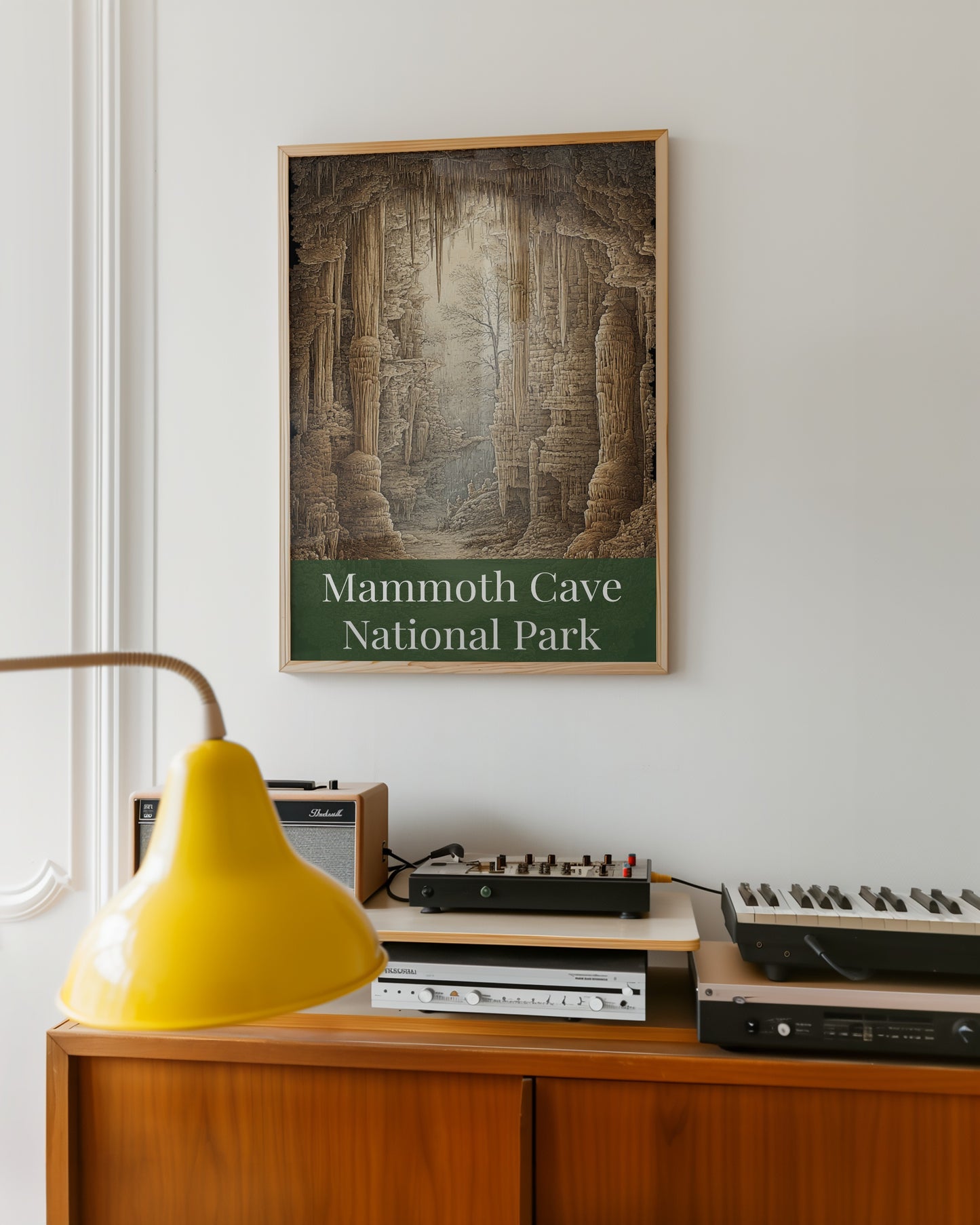 Mammoth Cave National Park Scenic Framed Wall Art Decor