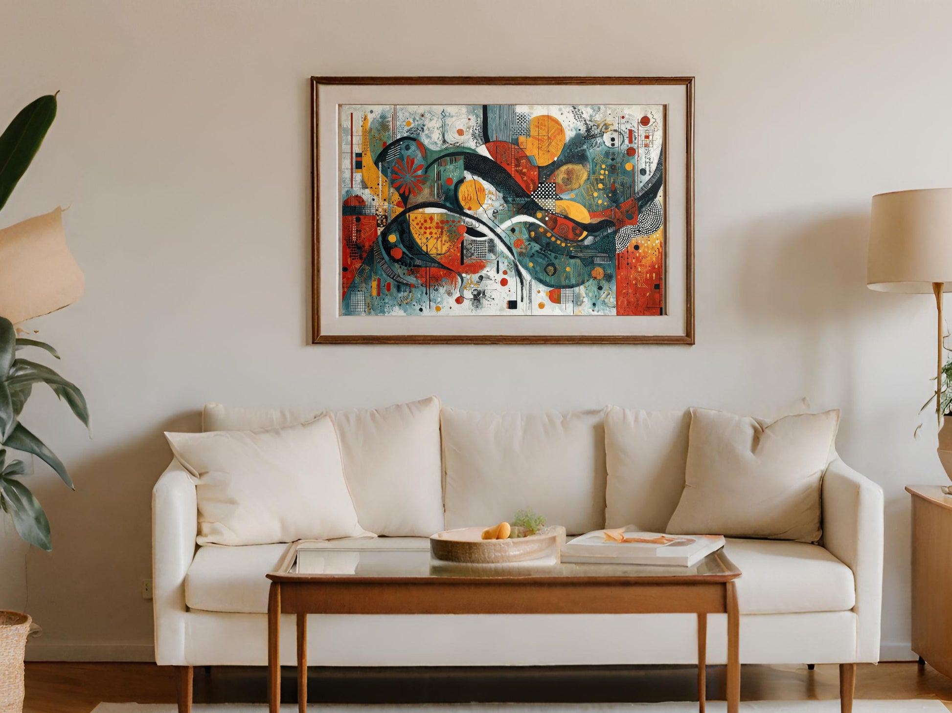 Abstract Colorful Wall Art Vibrant Shapes Circles product type
Abstract Art
Modern Art
Contemporary Art
Wall Decor
Home Decor
Colorful Artwork
Abstract Painting
Living Room Art
Unique Design
Geometric Art
Organic Shapes
Vibrant Colors
Red Yellow Art
Teal Blue Art
Orange Circles
Expressionist Art
Framed Art
Art Print
Gallery Wall
Eclectic Decor