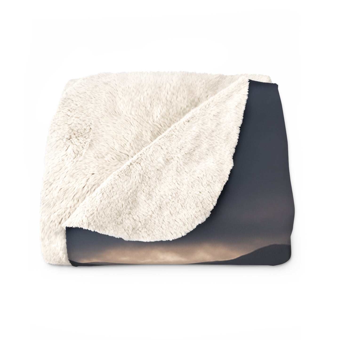 Artistic Sherpa Throw Blanket 60x80 | Soft Fleece Blanket | Home Decor Gift