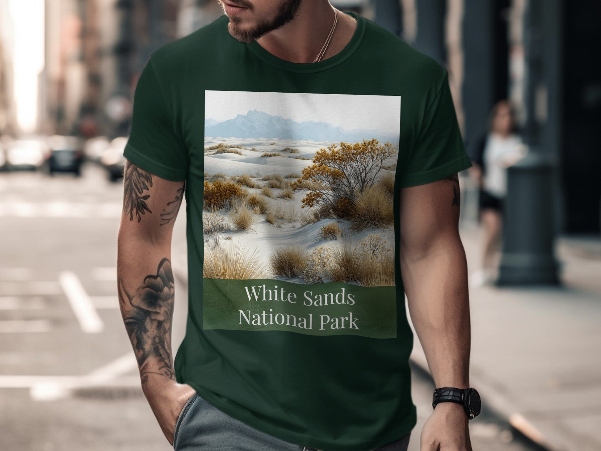 White Sands National Park Desert Landscape T-shirt