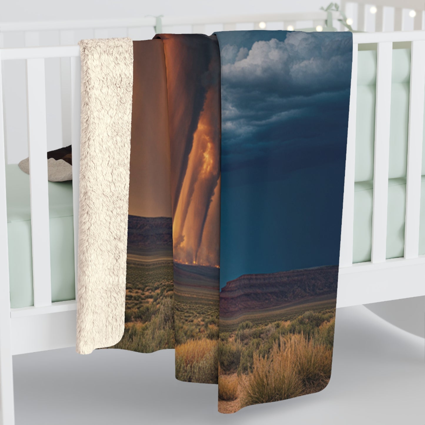 Cozy Sherpa Throw Blanket 60x80 | Plush Fleece Blanket | Unique Gift Idea